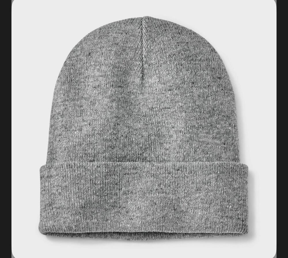 Essential Beanie Hat - Wild Fable™ Heathered Gray